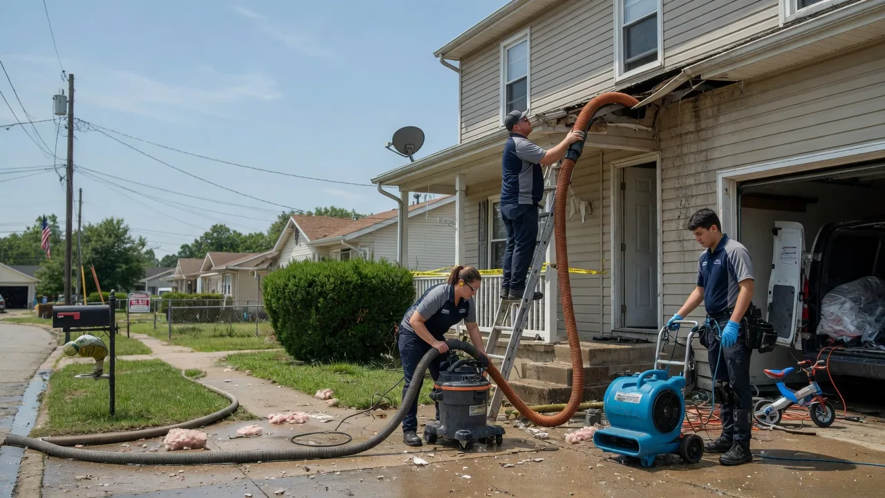 Water Damage Restoration in Bonita, LA near me